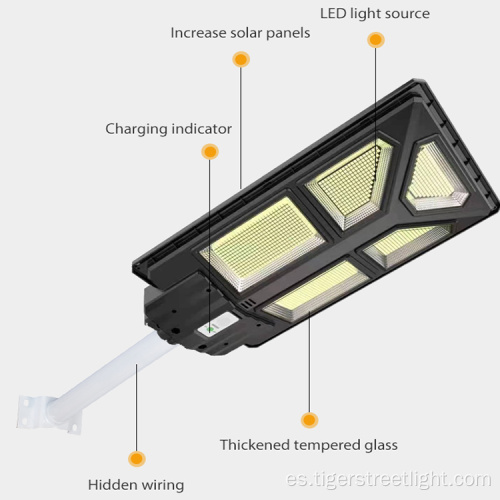 Exterior Ip65 Impermeable de alto lumen SMD integrado